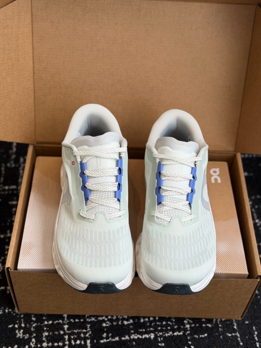 On Cloudmonster 3 Mint Blue Cushioned Road Running Sneakers