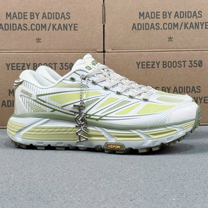 HOKA Mafate Speed 2 Silver Gray | Fluorescent yellow