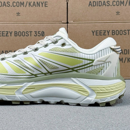 HOKA Mafate Speed 2 Silver Gray | Fluorescent yellow