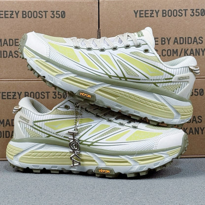 HOKA Mafate Speed 2 Silver Gray | Fluorescent yellow
