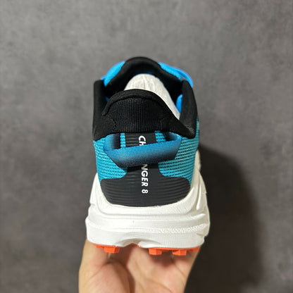 HOKA Challenger 8 All-Terrain Sneakers - Cyan Blue