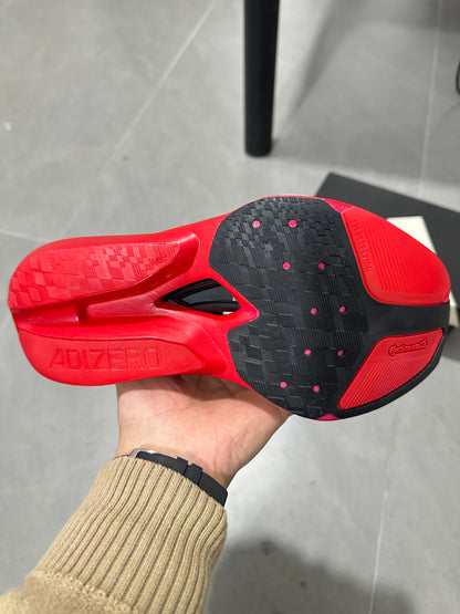 Adidas ADIZERO ADIOS PRO 4 (Red / Black colorway)