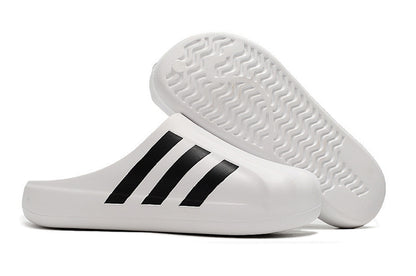 Adidas Originals AdiFOM Superstar Mule "Core White/Black" Slip-On Sandals