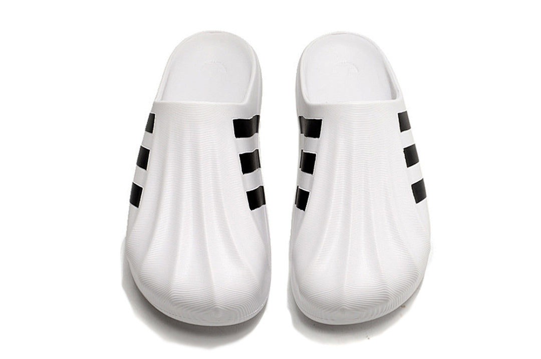 Adidas Originals AdiFOM Superstar Mule "Core White/Black" Slip-On Sandals
