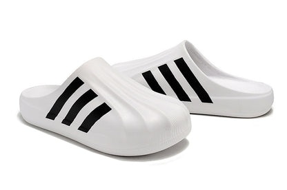 Adidas Originals AdiFOM Superstar Mule "Core White/Black" Slip-On Sandals