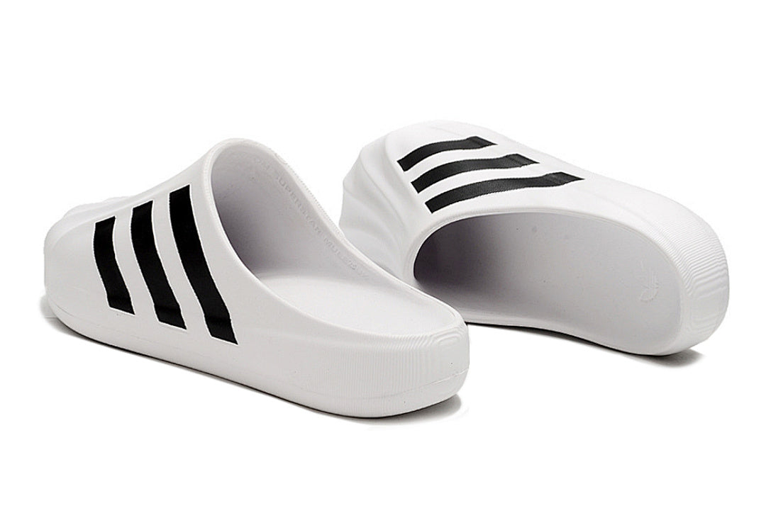 Adidas Originals AdiFOM Superstar Mule "Core White/Black" Slip-On Sandals