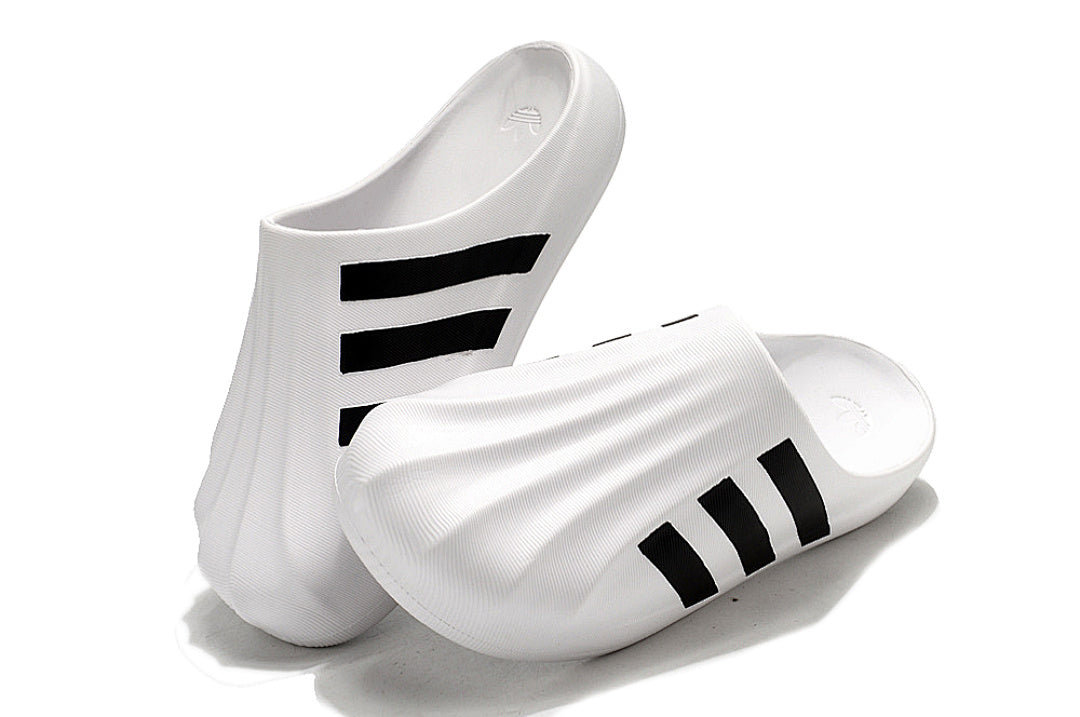 Adidas Originals AdiFOM Superstar Mule "Core White/Black" Slip-On Sandals