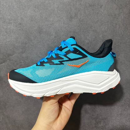 HOKA Challenger 8 All-Terrain Sneakers - Cyan Blue