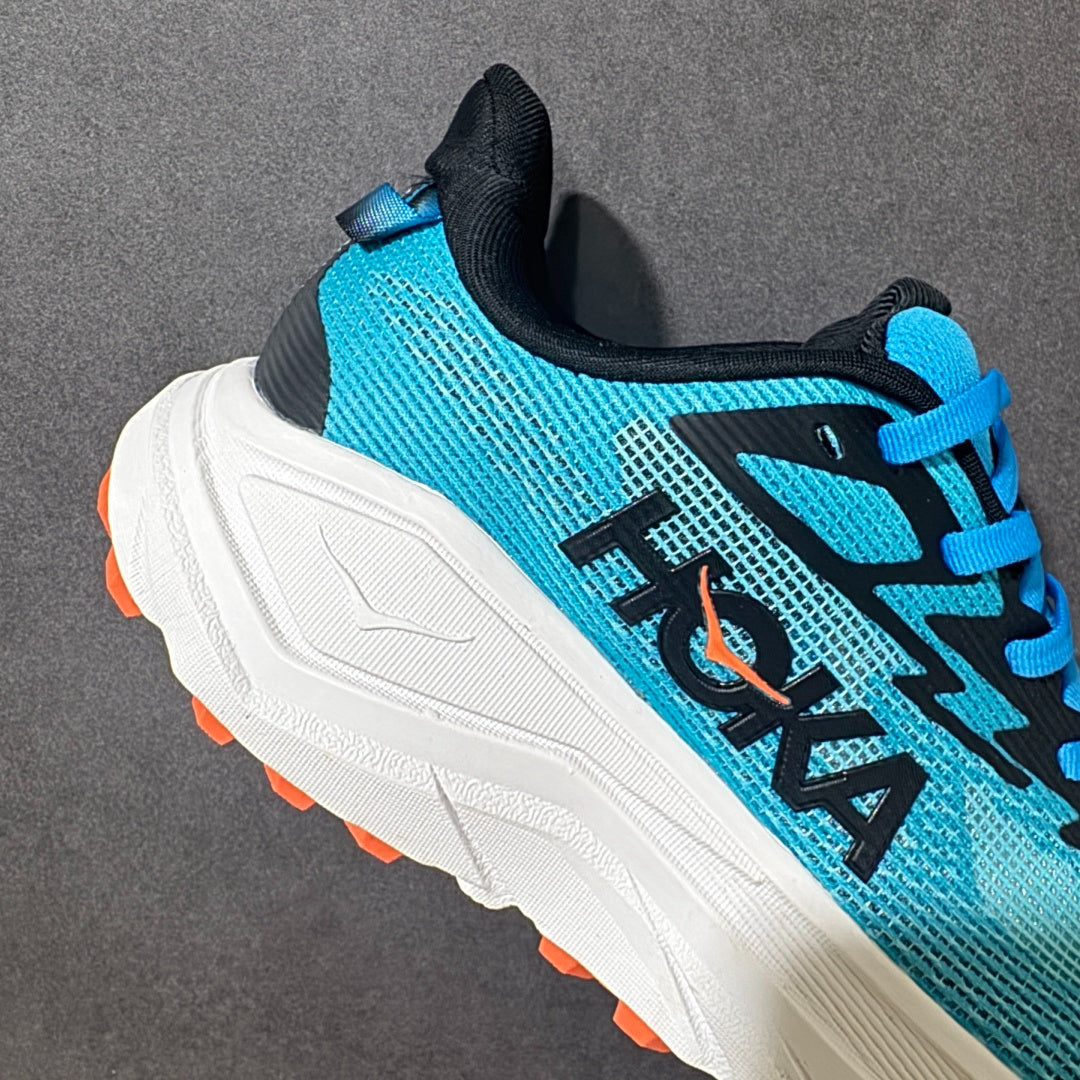 HOKA Challenger 8 All-Terrain Sneakers - Cyan Blue