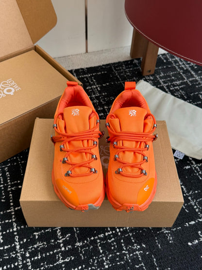 On x Loewe Cloudtilt Bright Orange Co-branded Cloud Cushion Outdoor Hiking Trail Shoes