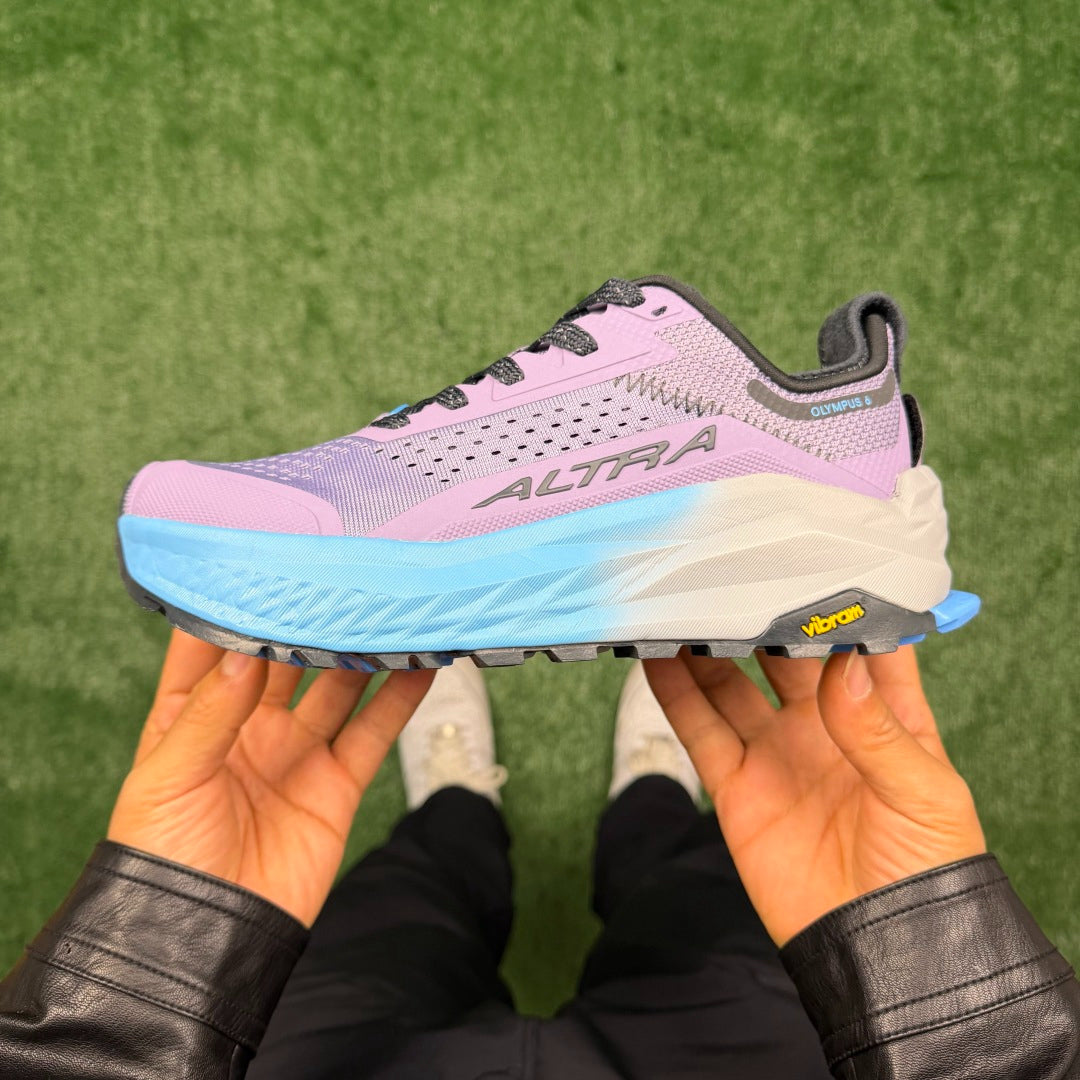 Altra Olympus 6 Purple Blue Zero Drop Breathable Trail Running Sneakers