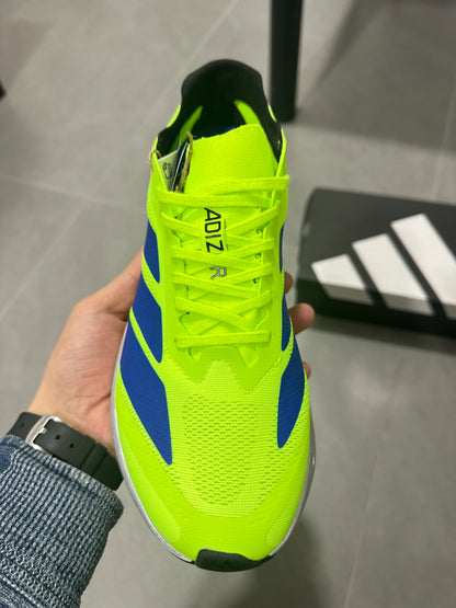 Adidas Adizero Pro (Solar Lime / Royal Blue colorway)
