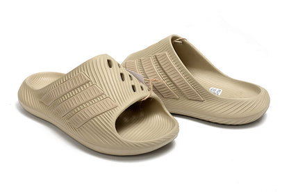 Adidas Purechill Beige Open-Toe Recovery Slides IF6767