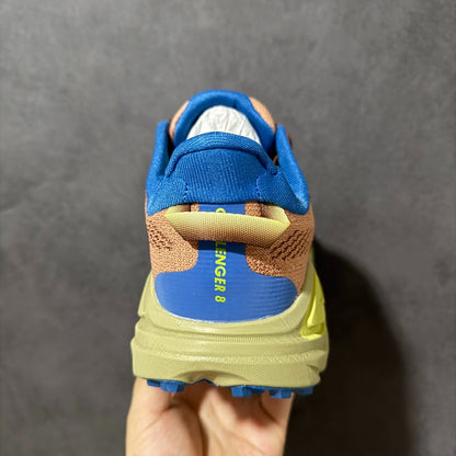 HOKA Challenger 8 All-Terrain Sneakers - Peach Brown