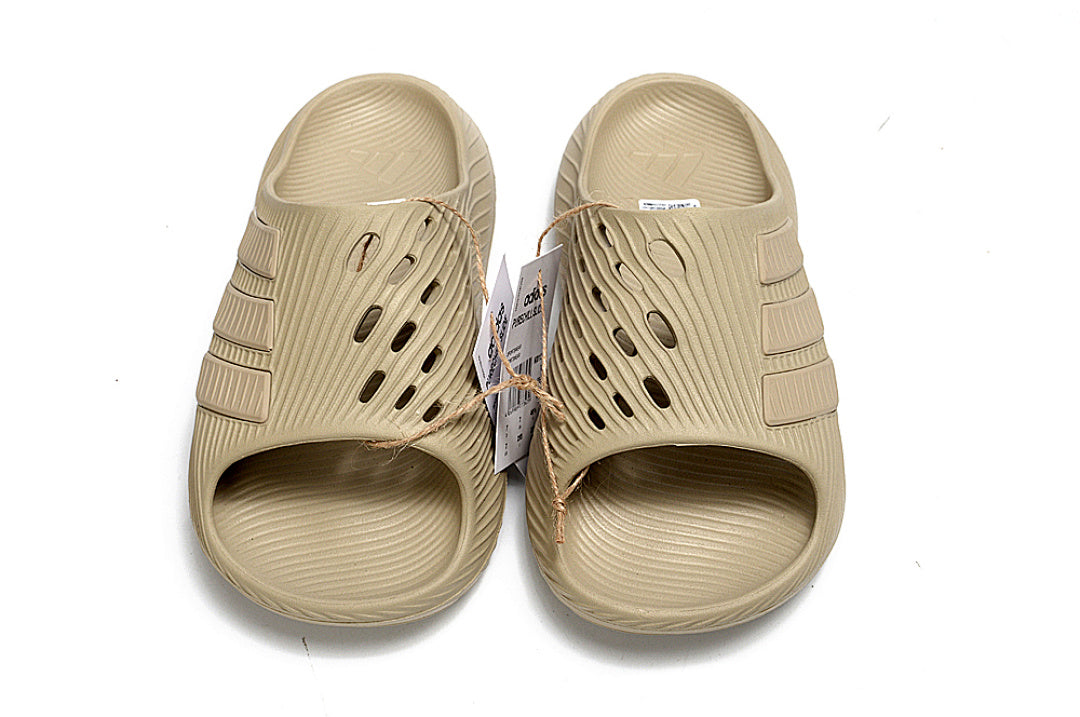 Adidas Purechill Beige Open-Toe Recovery Slides IF6767