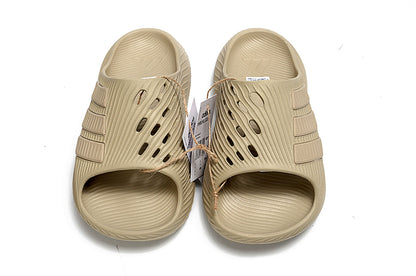 Adidas Purechill Beige Open-Toe Recovery Slides IF6767