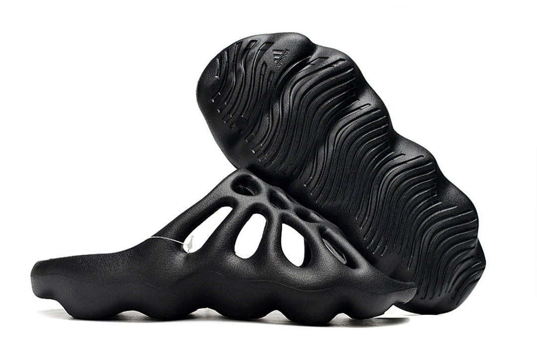Adidas Yeezy 450 Slide "Onyx" Black Slip-On Sandals HQ5989