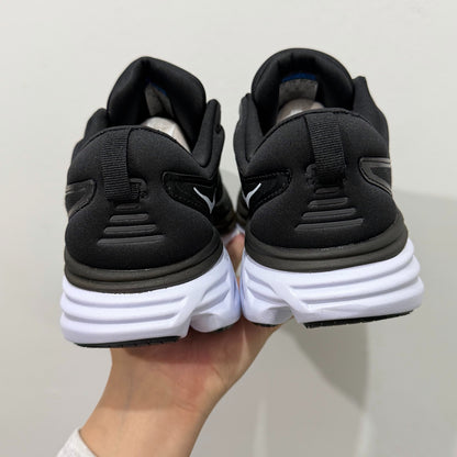 HOKA Bondi 8 Black White Athletic Shoes
