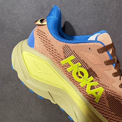 HOKA Challenger 8 All-Terrain Sneakers - Peach Brown
