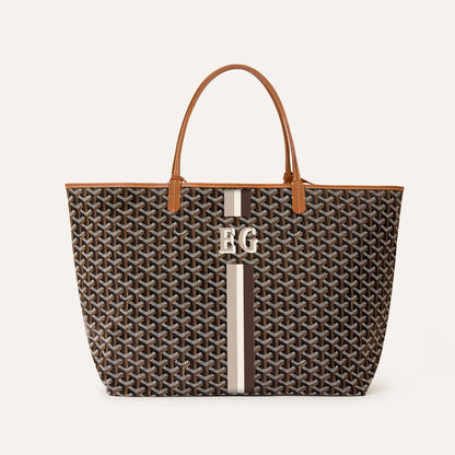 Goyard Saint Louis GM bag Stripes and Initials