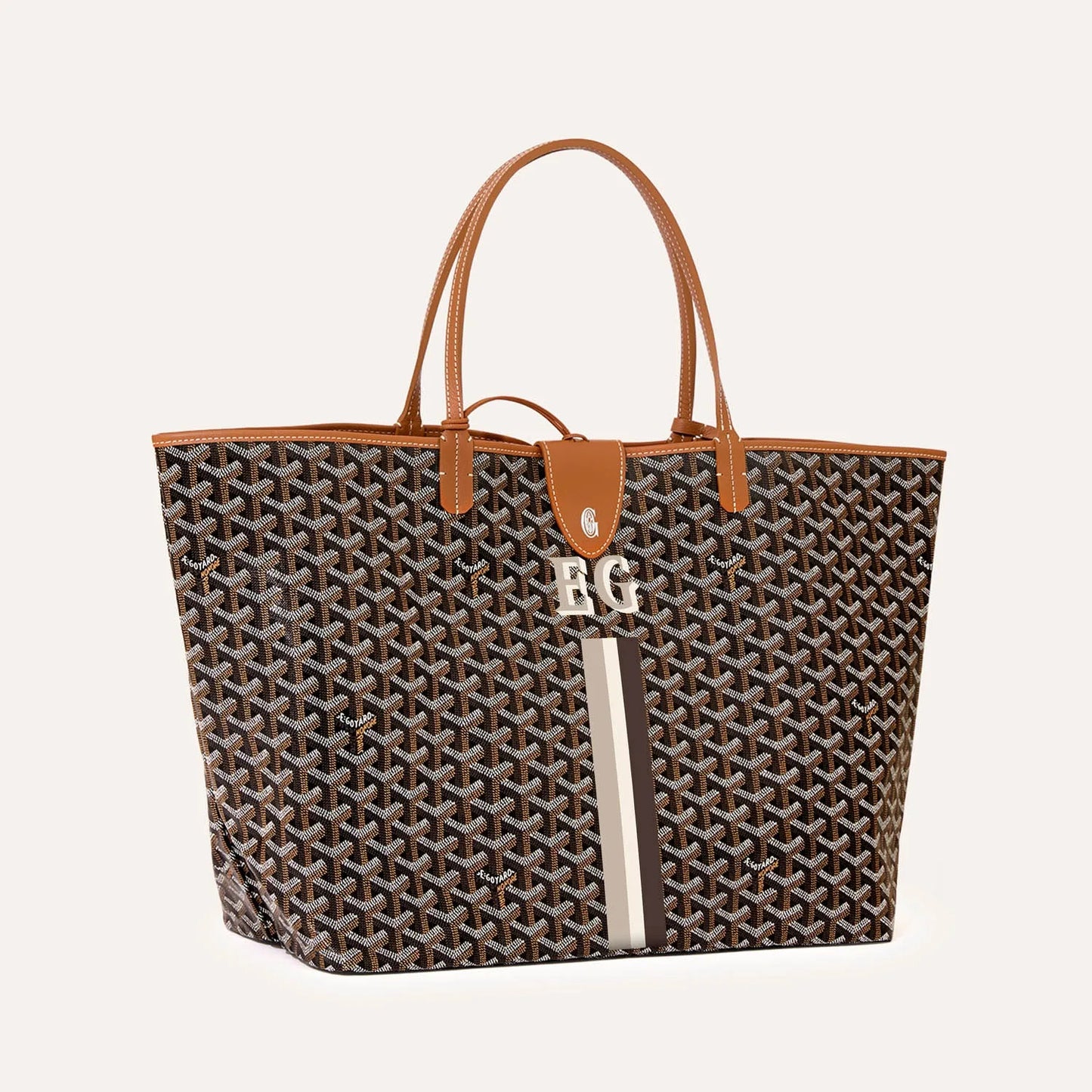 Goyard Saint Louis GM bag Stripes and Initials