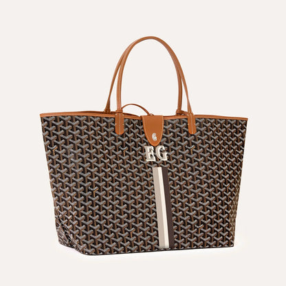 Goyard Saint Louis GM bag Stripes and Initials