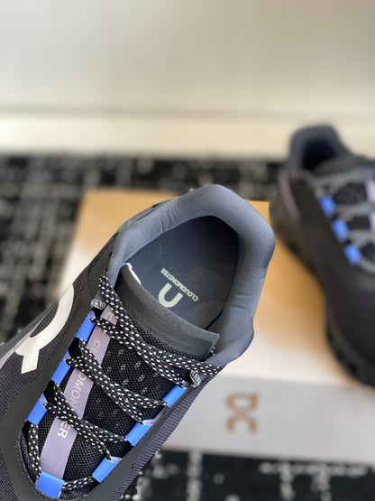 Cloudmonster Black Purple Blue Cushioned Running Shoes Unisex Monster Chunky Sole Athletic Trainers