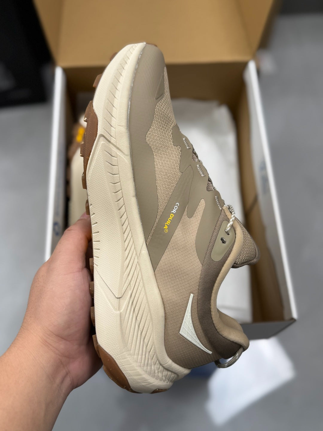 Hoka Transport GTX Dark khaki | Light olive