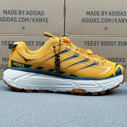Hoka Mafate Three2 Yellow | Dark blue