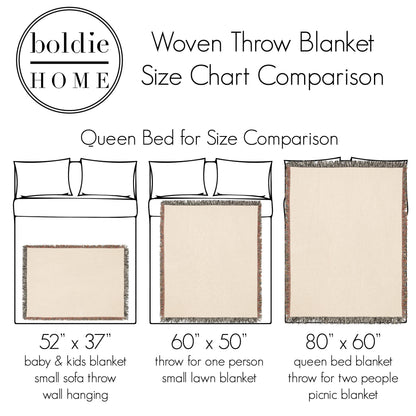 Cotton Woven Blanket, Rainbow Checkered, Modern Bed Throw, Retro Cozy Sofa Blanket, Boho Nursery Decor, Baby Shower Gift