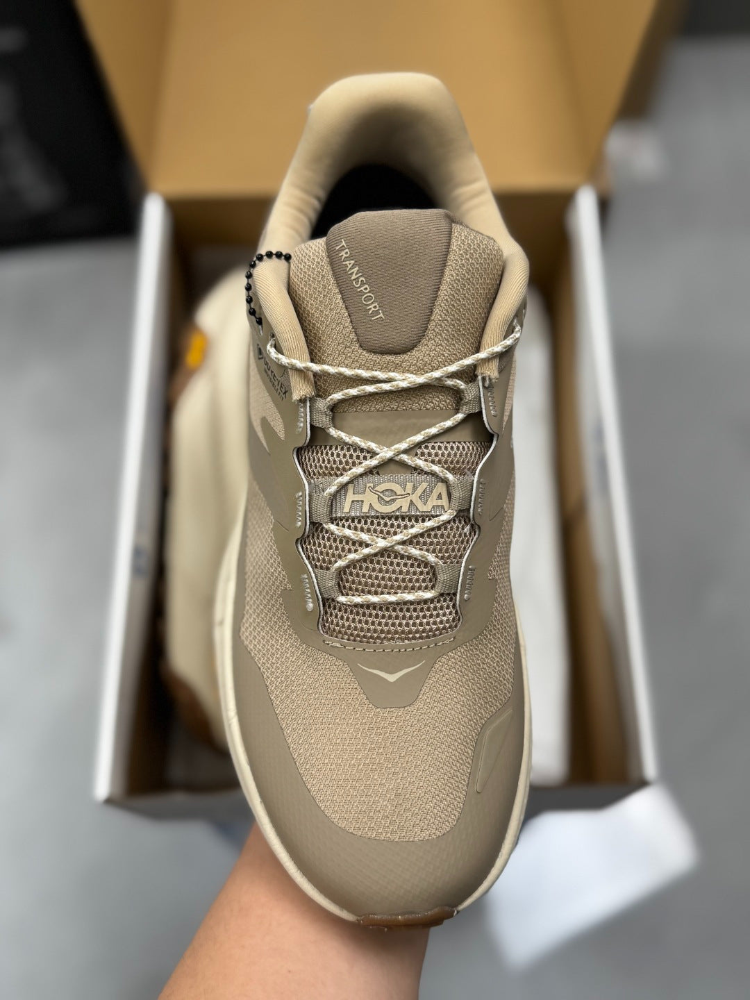 Hoka Transport GTX Dark khaki | Light olive