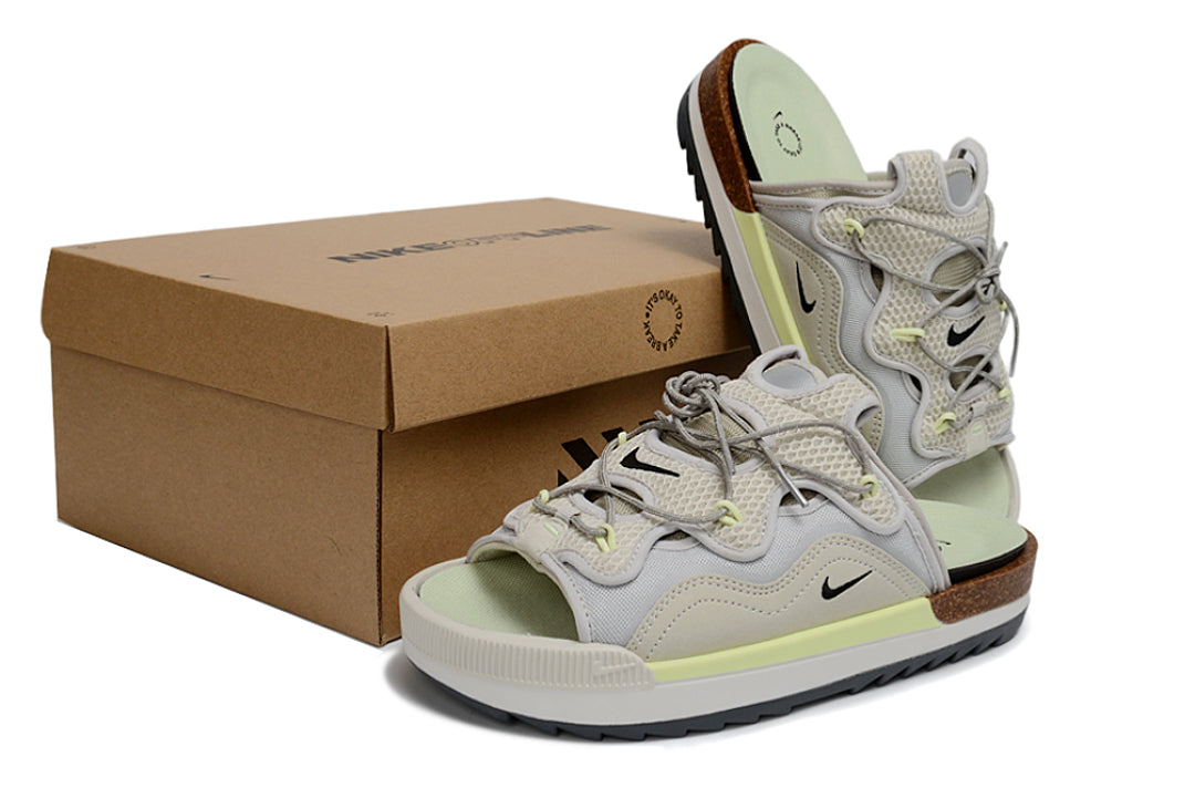 Nike Offline 2.0 Slip-On "Light Bone Volt" Men's Casual Slid