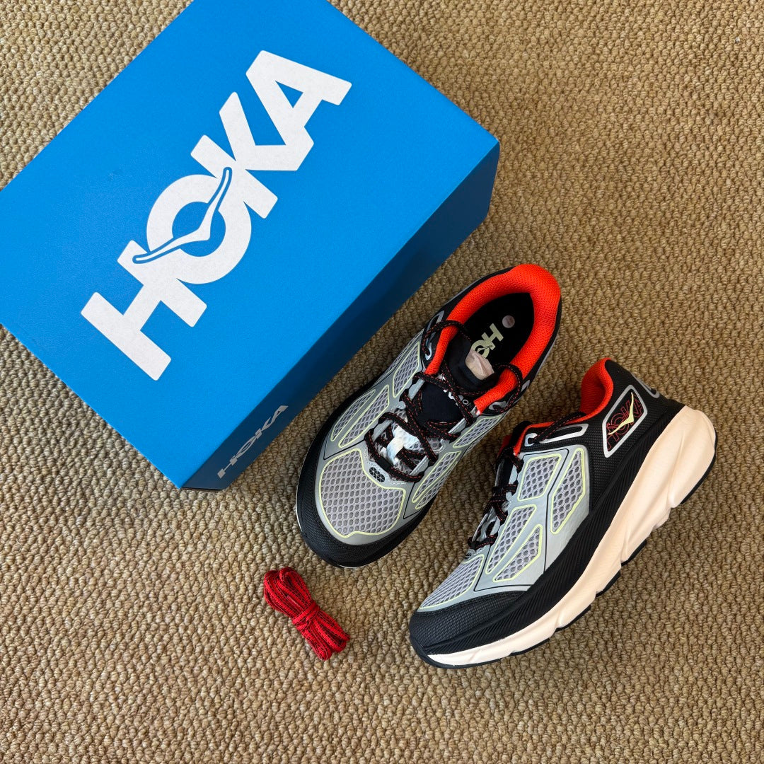 HOKA Clifton One9 Sneakers Black | Light Gray