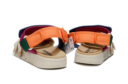 Adidas Originals Adilette 4-Strap Sandals Beige Multi-Color GZ8828