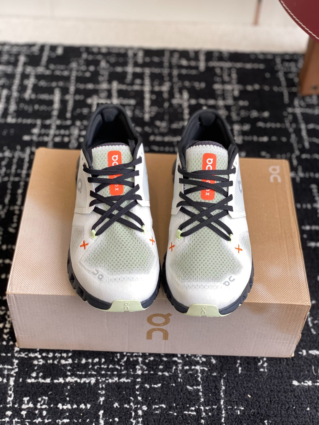 Cloud X 3 Cross Training Sneakers White Black Orange Lime Breathable Mesh Sport Shoes Unisex
