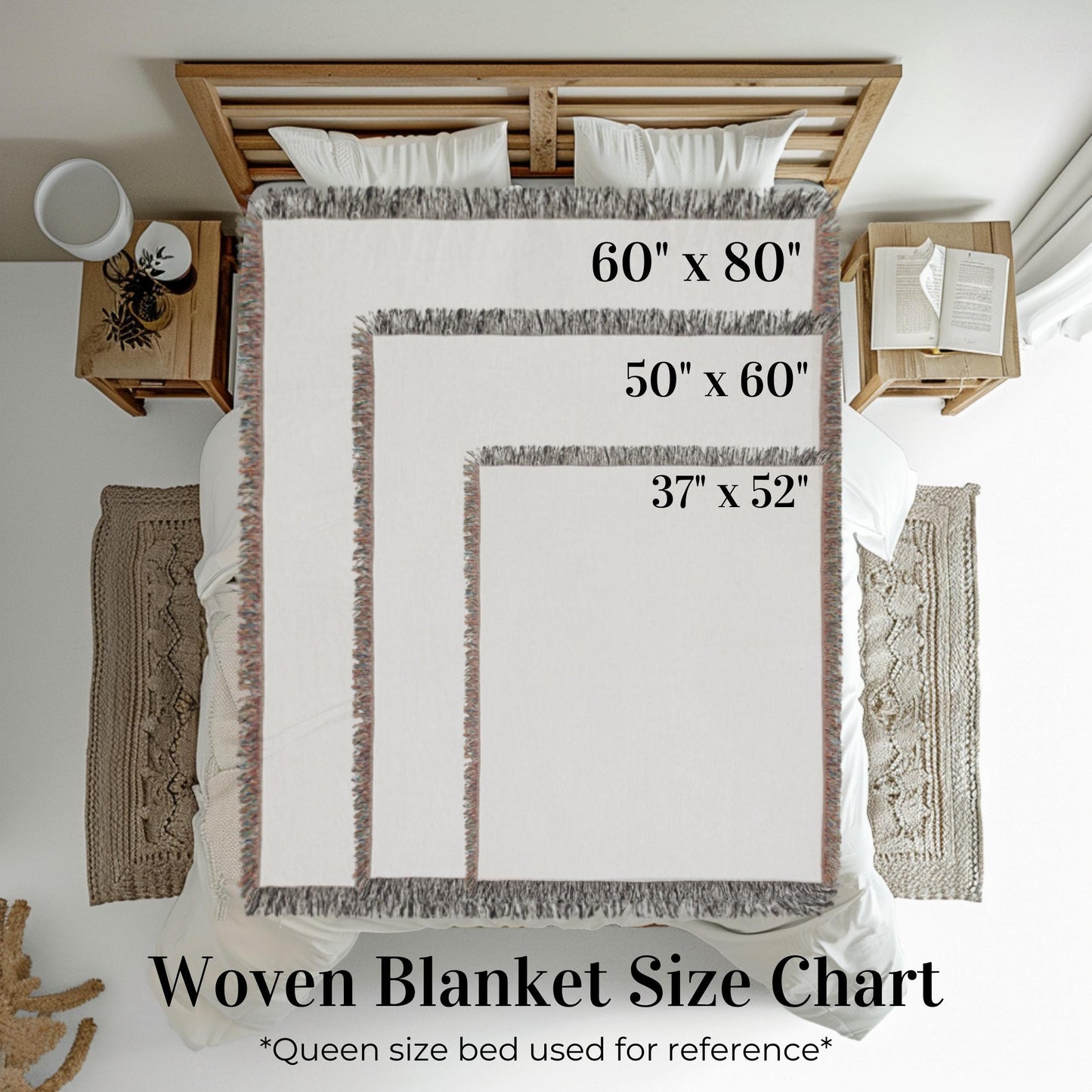 16th Birthday Gift Personalized Woven Blanket, Custom Name Cotton Throw, Sweet 16 Gifts Tapestry for Daughter Girl Boy Best Friend Besti V13