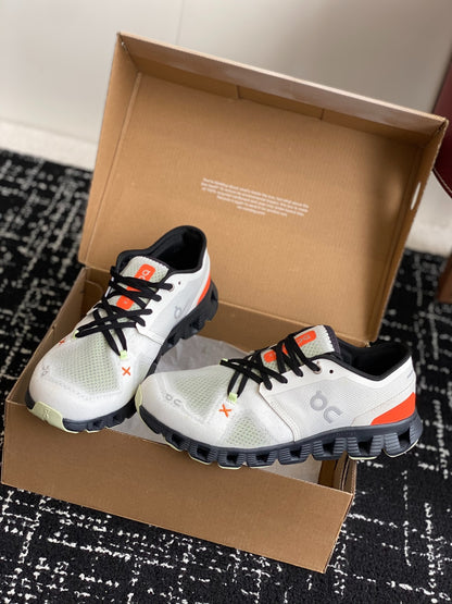 Cloud X 3 Cross Training Sneakers White Black Orange Lime Breathable Mesh Sport Shoes Unisex