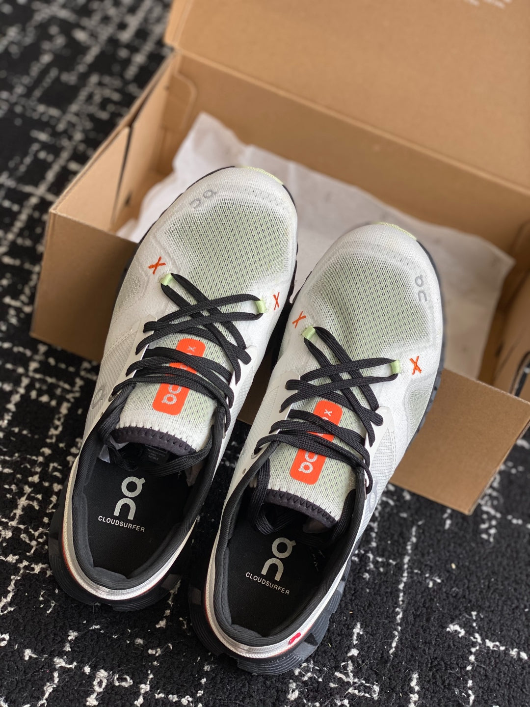 Cloud X 3 Cross Training Sneakers White Black Orange Lime Breathable Mesh Sport Shoes Unisex