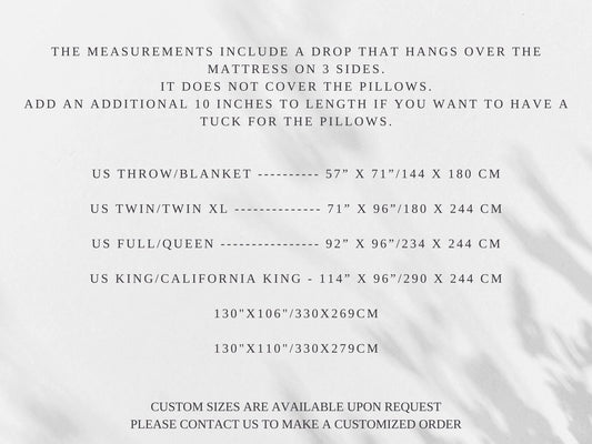Ochre waffle linen coverlet Softened linen Heavy weight Twin Full Double Queen King California King, Custom size bed cover