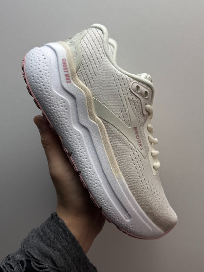 Brooks Women's Ghost Max 2 Running Shoes (Coconut Milk/Winter Sky)