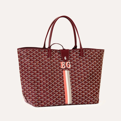 Goyard Saint Louis GM bag Stripes and Initials