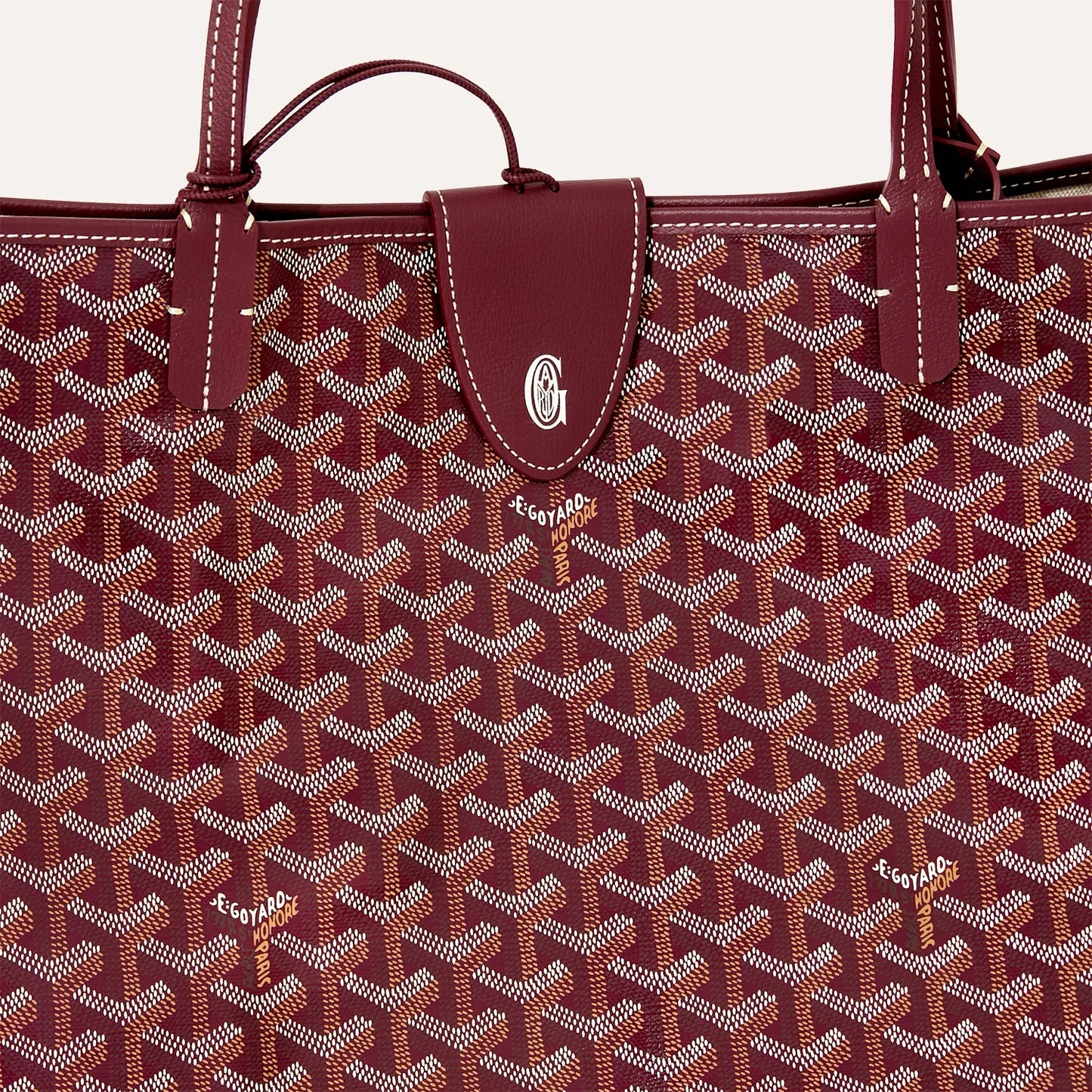 Goyard Saint Louis GM bag Stripes and Initials