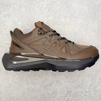 Salomon Odyssey Elmt Low Brown Black Men Women Casual Hiking Shoes
