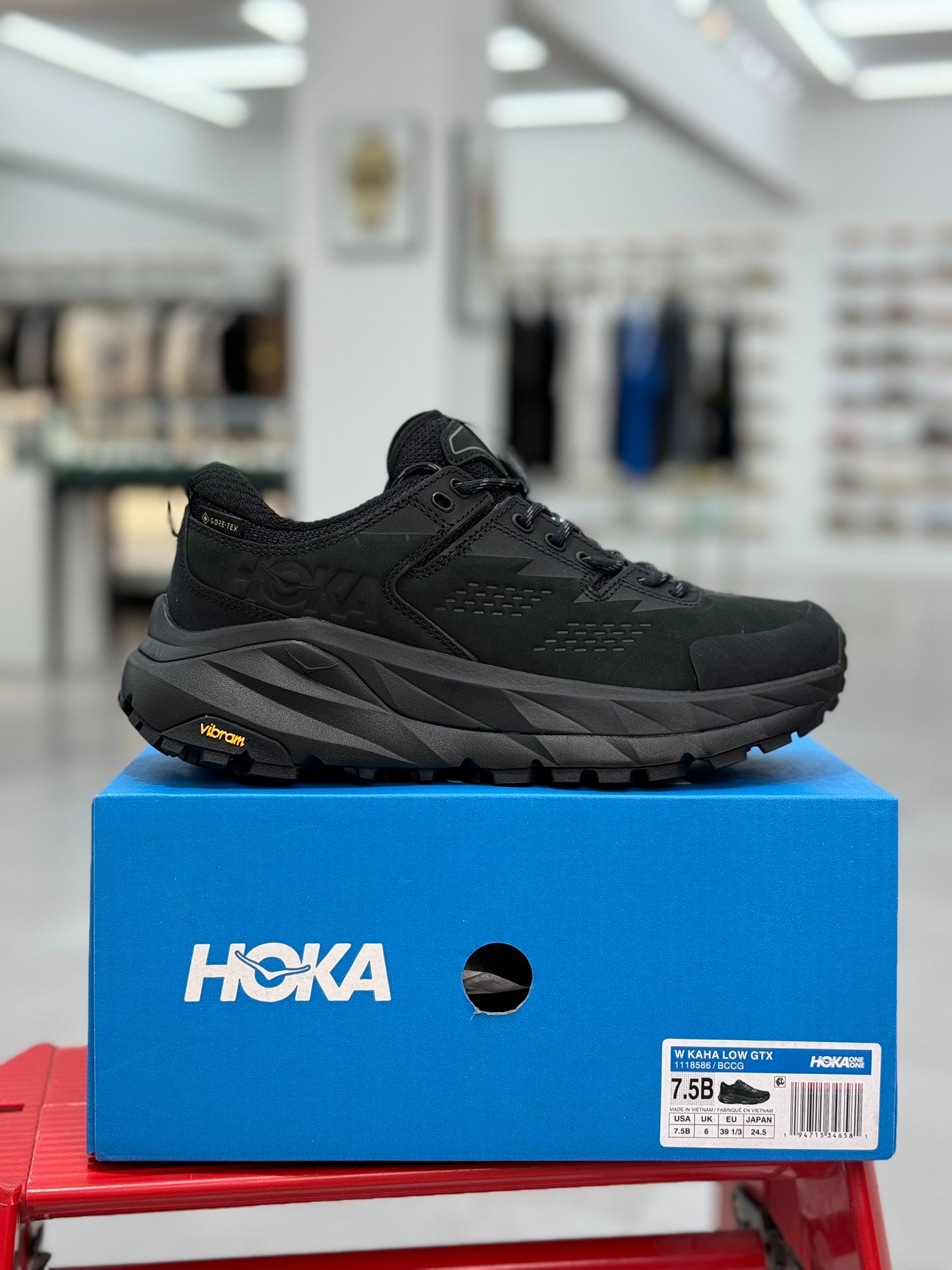 HOKA Kaha Low GORE-TEX Elite Terrain System Black