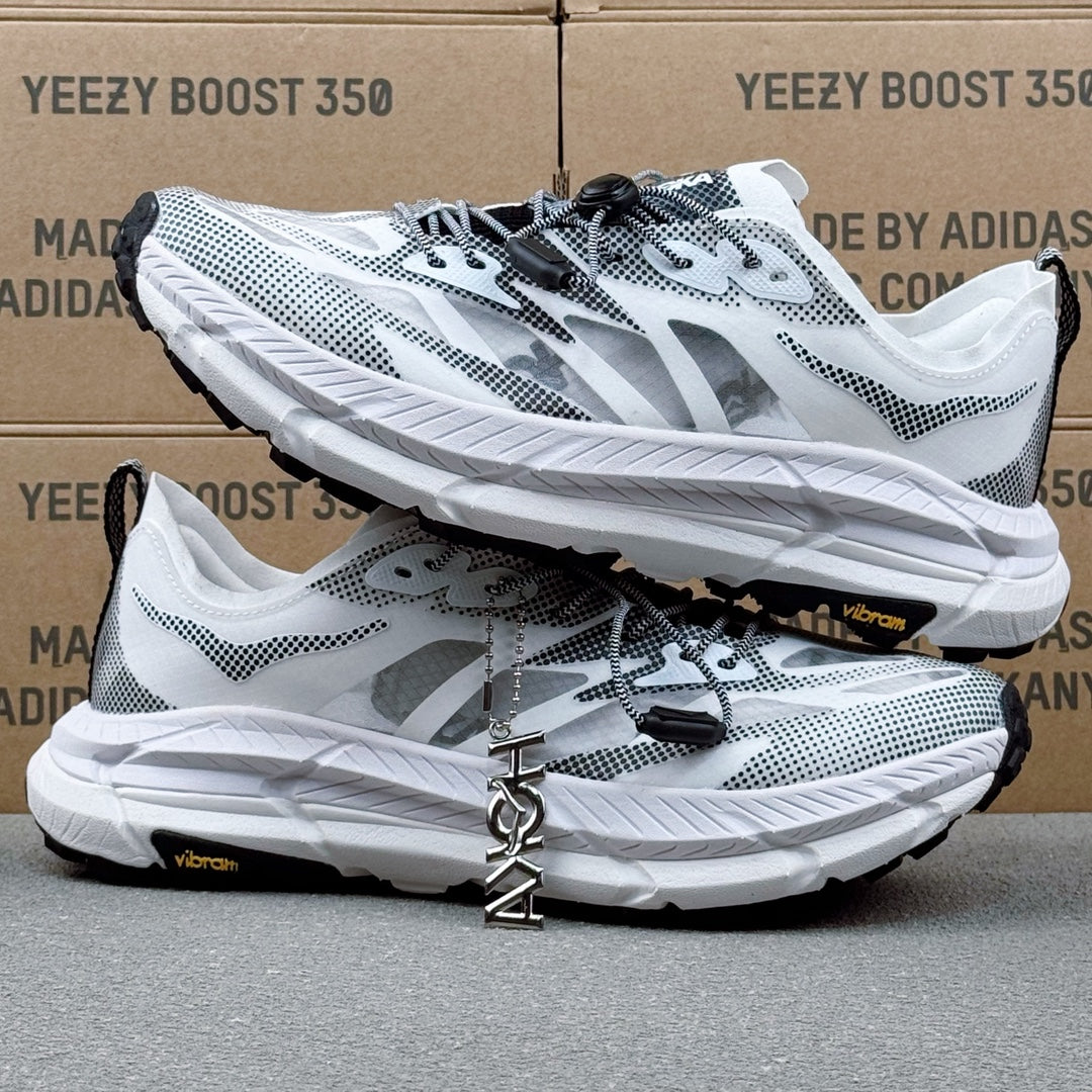 Hoka Mafate Speed 4 White | Black
