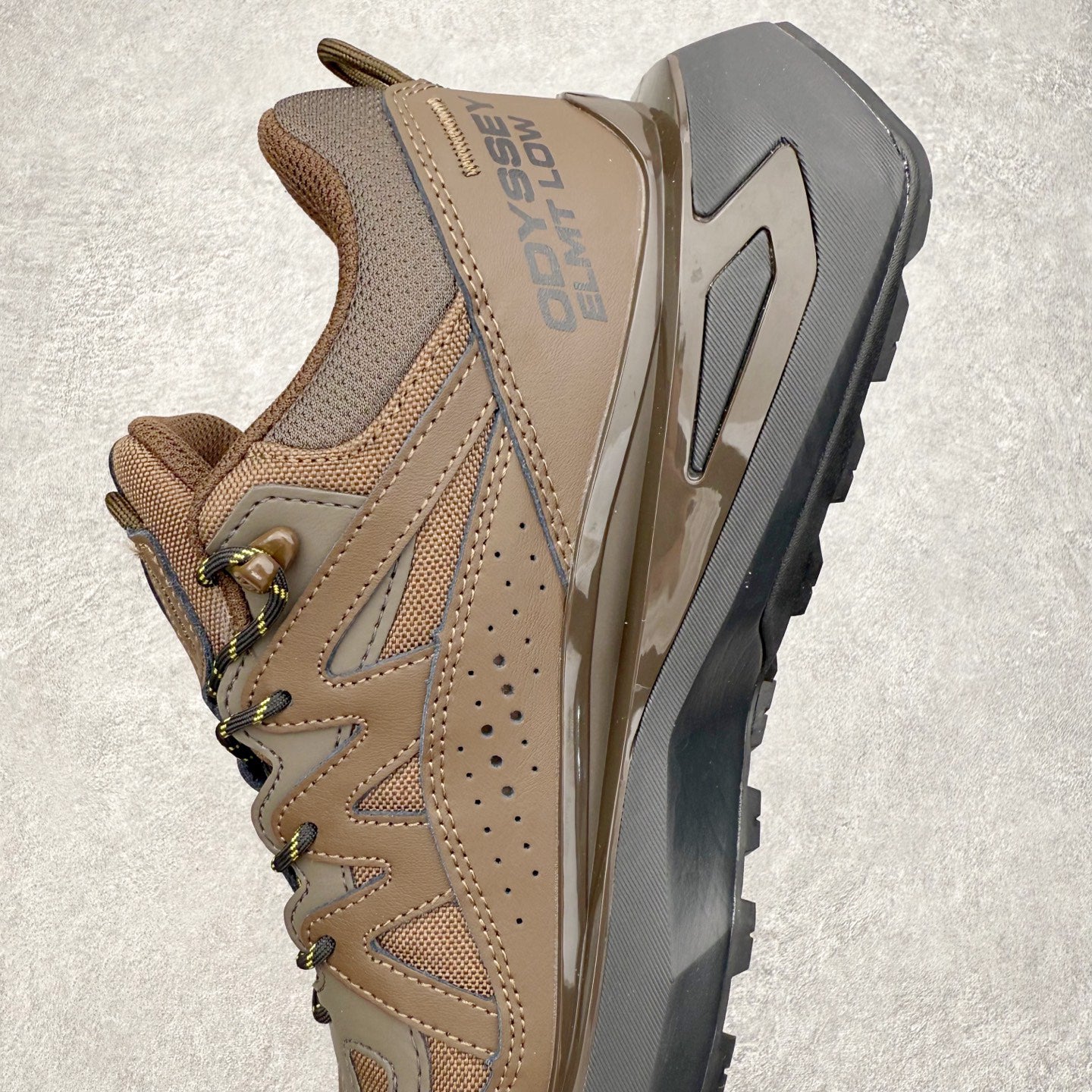 Salomon Odyssey Elmt Low Brown Black Men Women Casual Hiking Shoes