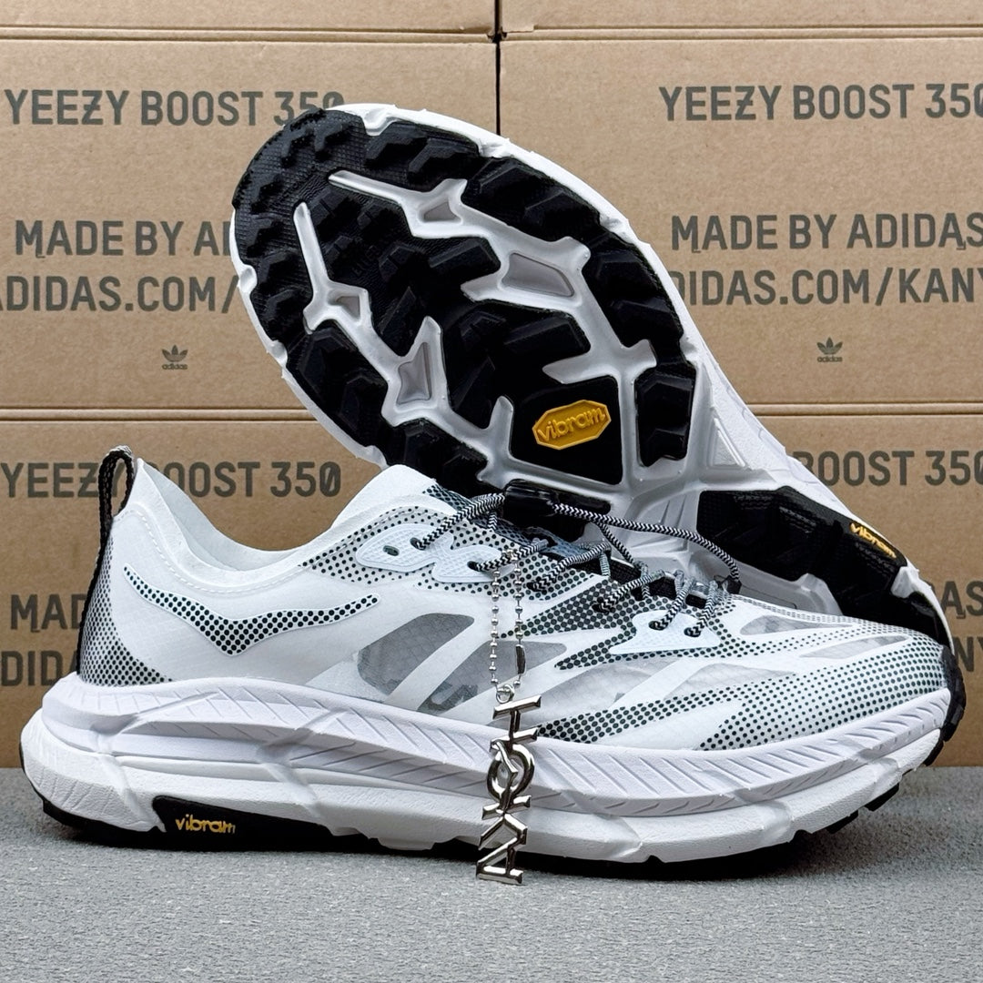 Hoka Mafate Speed 4 White | Black