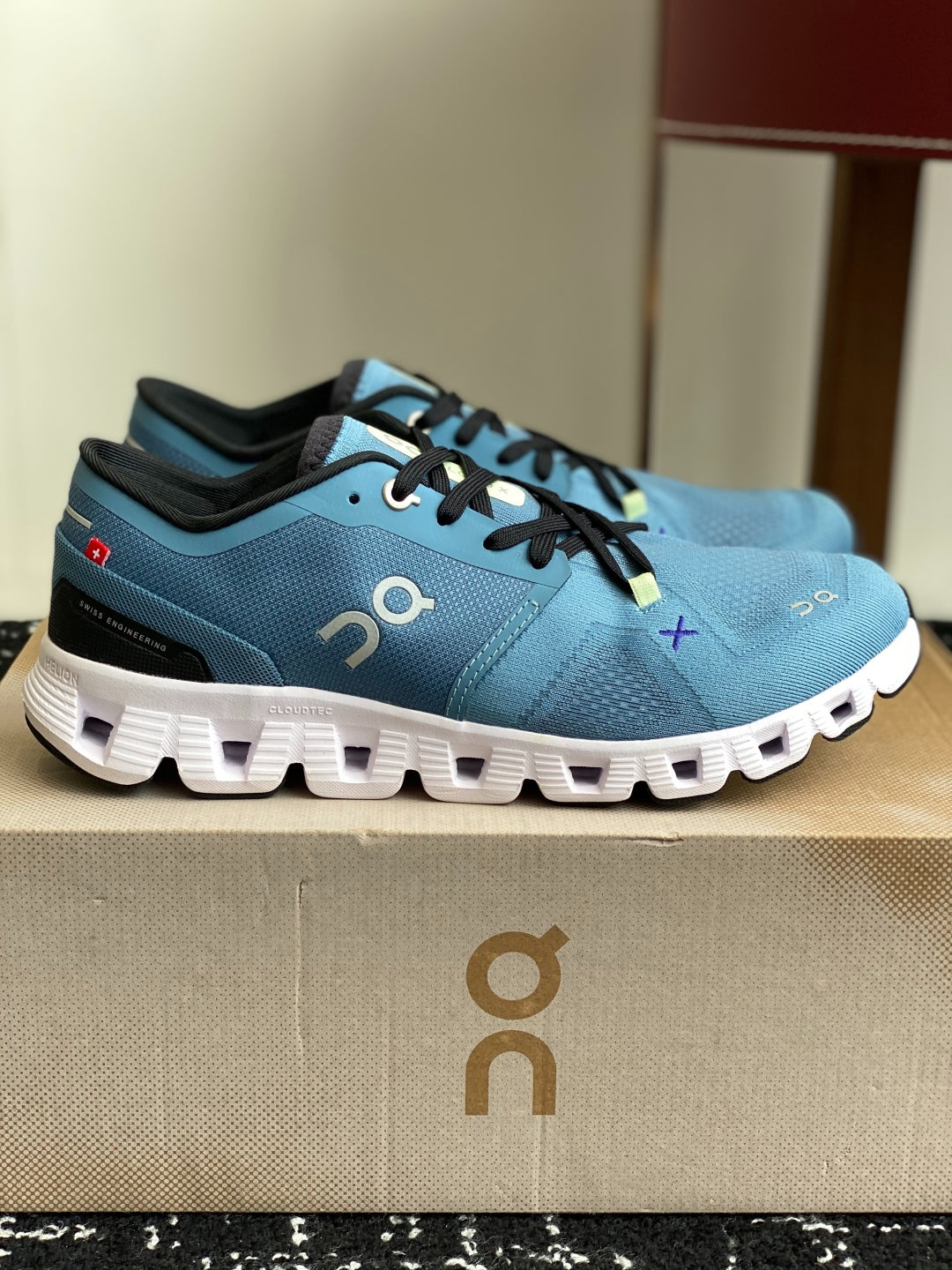 Cloud X 3 Training Sneakers Light Blue White Breathable Mesh Sport Shoes Unisex