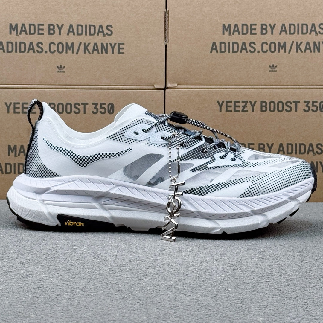 Hoka Mafate Speed 4 White | Black