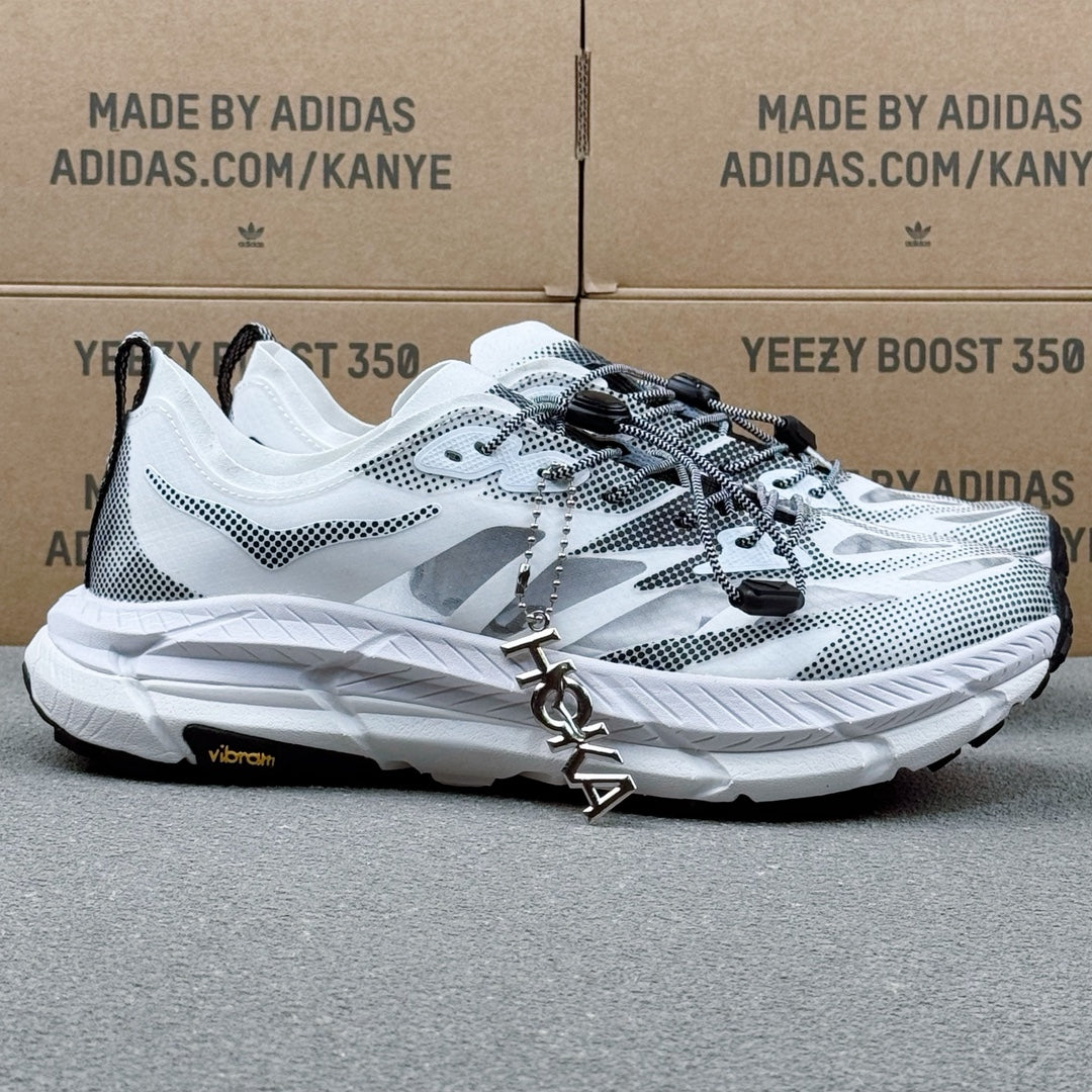 Hoka Mafate Speed 4 White | Black